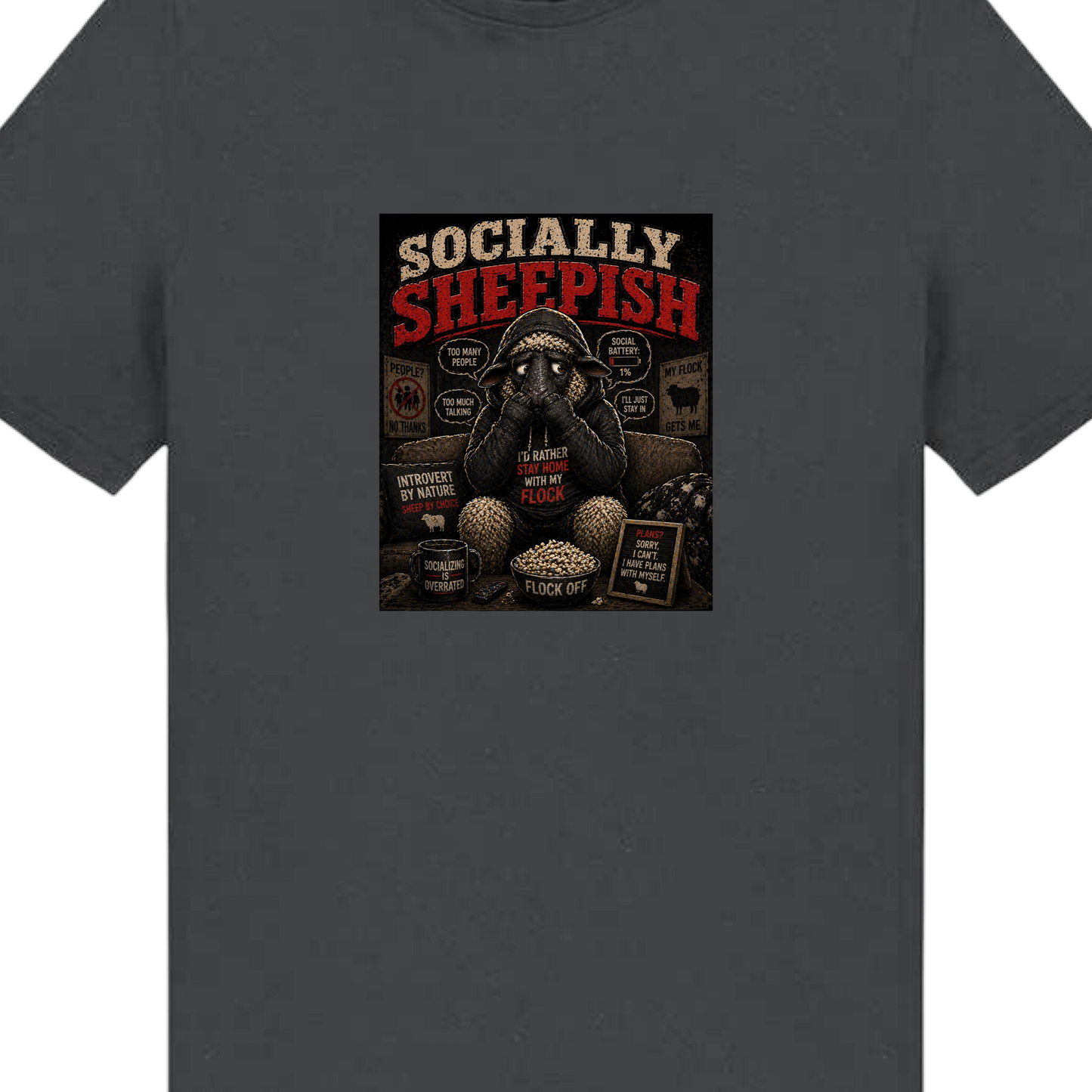 Socially Sheepish T-Shirt