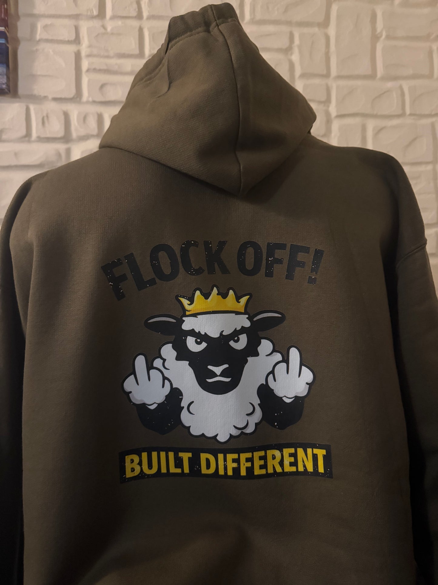 Flock Off Built Differently Hoodie