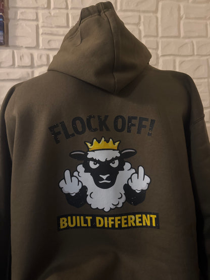 Flock Off Built Differently Hoodie