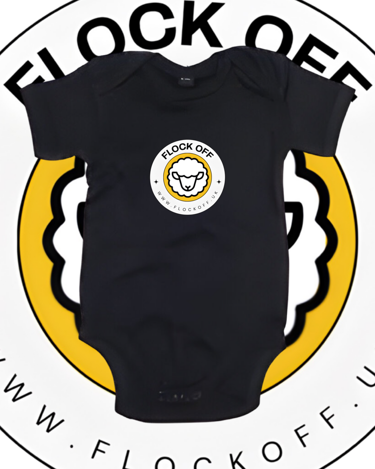 Official Flock Off Babygrow