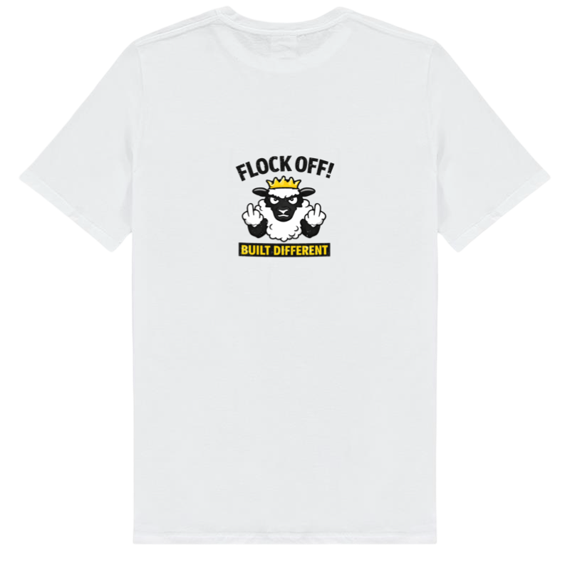 Built Differently Flock Off T-Shirt