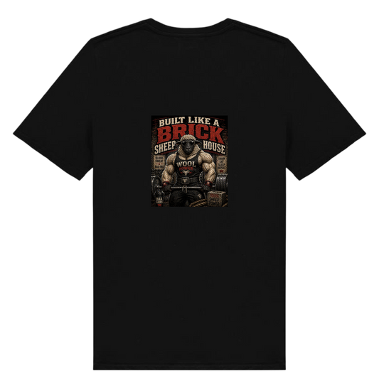 Built Like A Brick Sheep House T-Shirt