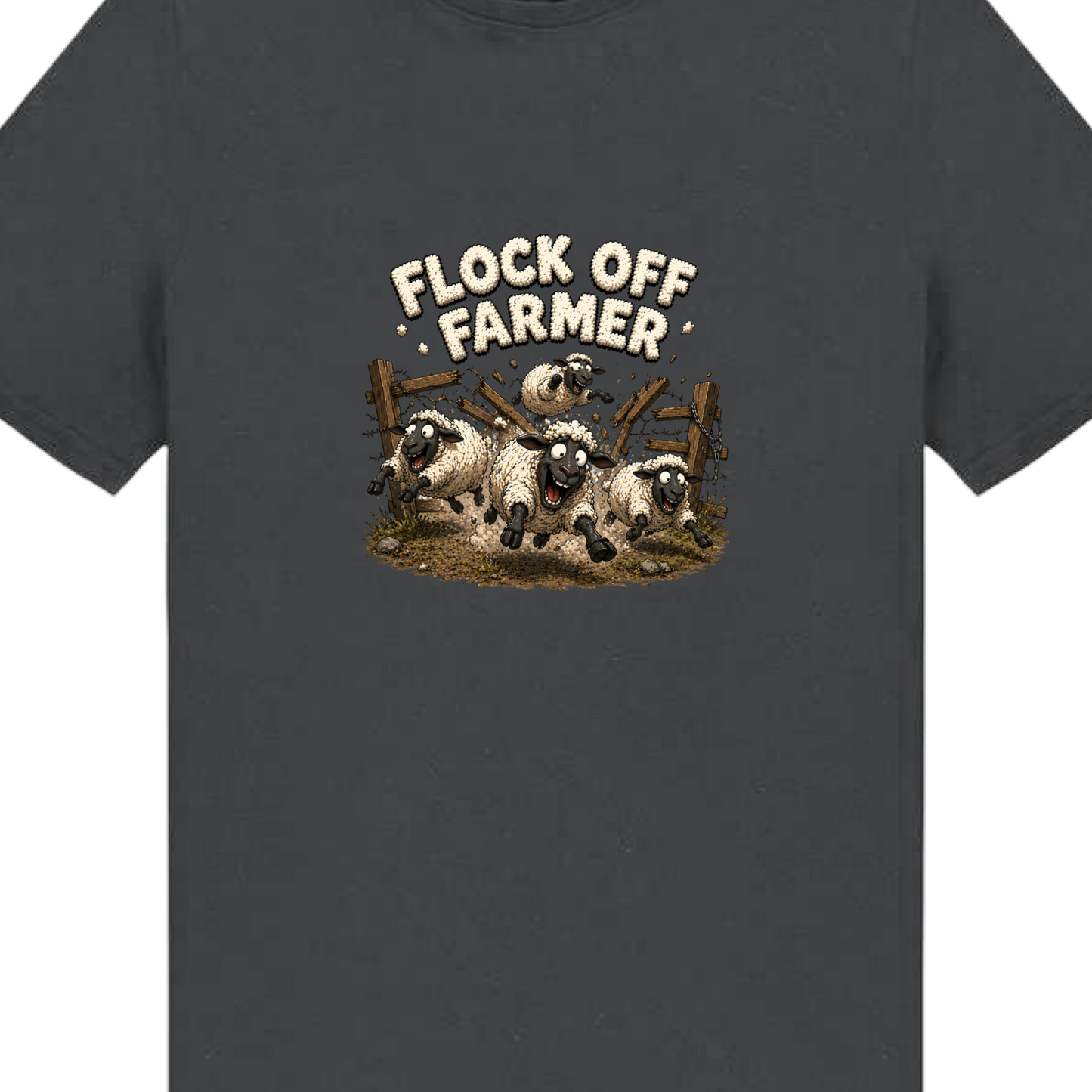 Flock Off Farmer T-Shirt